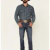 Cody James Men's Dark Wash Courtright Stretch Slim Straight Jeans 1 Cody James Men's Dark Wash Courtright Stretch Slim Straight Jeans -Western Cowboy Equipment Store 2000344543 400 P1