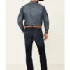 Rock & Roll Denim Men's Hooey Dark Wash Reflex Revolver Slim Straight Jeans 2 Rock & Roll Denim Men's Hooey Dark Wash Reflex Revolver Slim Straight Jeans -Western Cowboy Equipment Store 2000345206 400 P1