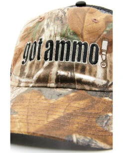 H3 Sportgear Men's Camo Print Got Ammo Mesh Back Trucker Cap -Western Cowboy Equipment Store 2000346024 340 P2