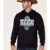 Cowboy Hardware Men's Navy Breed Graphic Hooded Sweatshirt 1 Cowboy Hardware Men's Navy Breed Graphic Hooded Sweatshirt -Western Cowboy Equipment Store 2000346629 410 P1