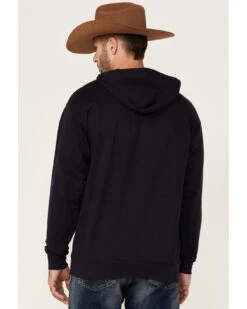 Cowboy Hardware Men's Navy Breed Graphic Hooded Sweatshirt -Western Cowboy Equipment Store 2000346629 410 P4