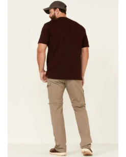 Wrangler ATG Men's All-Terrain Brindle Zip-Off Cargo Pants -Western Cowboy Equipment Store 2000346869 342 P4