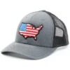 Oil Field Hats Men's Gray & Black American Flag US Patch Mesh-Back Ball Cap 1 Oil Field Hats Men's Gray & Black American Flag US Patch Mesh-Back Ball Cap -Western Cowboy Equipment Store 2000350290 022 P1