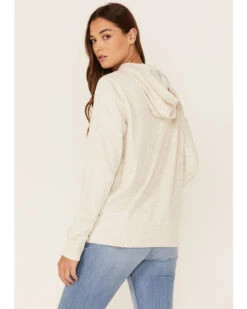 Wrangler Women's Multi Stacked Logo Shirttail Pullover Hoodie -Western Cowboy Equipment Store 2000350345 104 P3