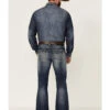 Rock & Roll Denim Men's Medium Wash Pistol Regular Bootcut Jeans -Western Cowboy Equipment Store 2000351103 400 P1