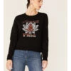 Shyanne Women's Namaste Yall Side Lacing Long Sleeve Graphic Sweatshirt 2 Shyanne Women's Namaste Yall Side Lacing Long Sleeve Graphic Sweatshirt -Western Cowboy Equipment Store 2000351336 001 P1