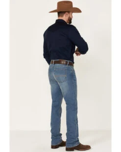 Cody James Men's Roughstock Medium Wash Rigid Slim Straight Jeans -Western Cowboy Equipment Store 2000351838 400 P4