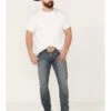 Cody James Men's Blaze Medium Wash Stretch Slim Tapered Jeans 1 Cody James Men's Blaze Medium Wash Stretch Slim Tapered Jeans -Western Cowboy Equipment Store 2000351842 400 P1