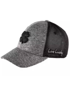 Black Clover Men's Logo Mesh-Back Fitted Ball Cap -Western Cowboy Equipment Store 2000352070 070 P3