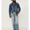 Cinch Men' Grant Light Stonewash Performance Bootcut Jeans -Western Cowboy Equipment Store 2000355944 402 P1