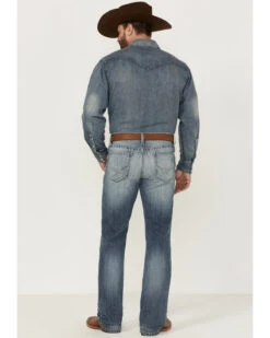 Cinch Men's Ian Performance Stretch Slim Bootcut Jeans -Western Cowboy Equipment Store 2000355945 402 P3