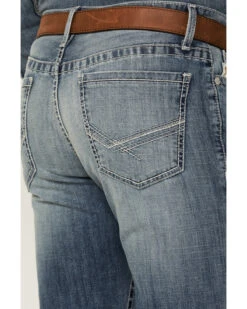 Cinch Men's Ian Performance Stretch Slim Bootcut Jeans -Western Cowboy Equipment Store 2000355945 402 P4