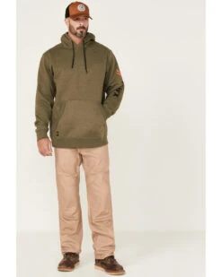 Hawx Men's Primo Logo Graphic Fleece Hooded Work Sweatshirt -Western Cowboy Equipment Store 2000357916 341 P2