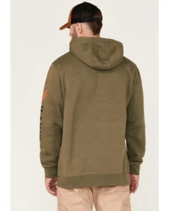 Hawx Men's Primo Logo Graphic Fleece Hooded Work Sweatshirt -Western Cowboy Equipment Store 2000357916 341 P4