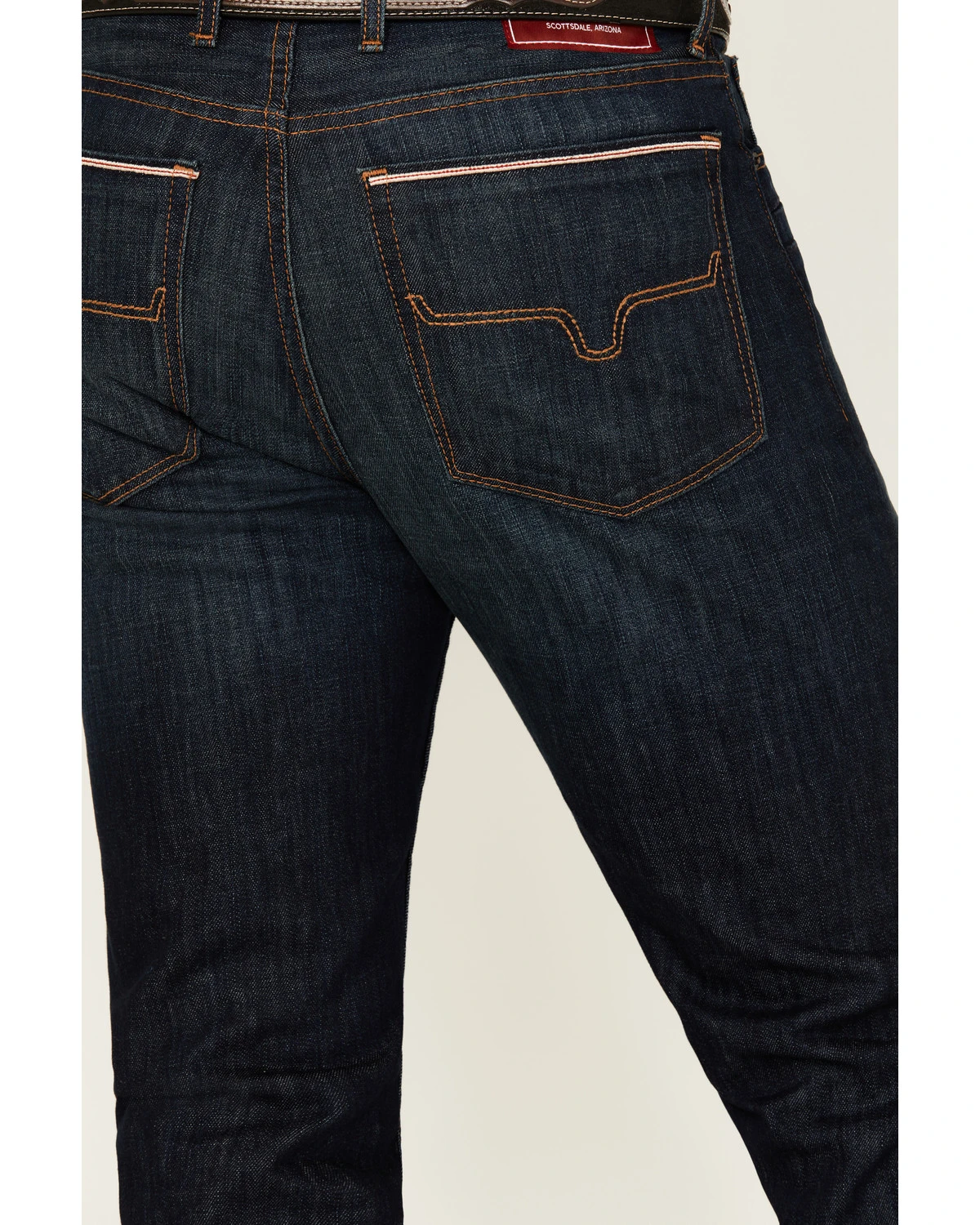 Kimes Ranch Men's Roger Dark Wash Stretch Slim Bootcut Jeans 6 Kimes Ranch Men's Roger Dark Wash Stretch Slim Bootcut Jeans - Image 4