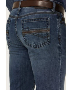 RANK 45 Men's Shotgun Wash Stackable Slim Straight Stretch Performance Jeans 9 RANK 45 Men's Shotgun Wash Stackable Slim Straight Stretch Performance Jeans -Western Cowboy Equipment Store 2000359243 415 P4