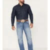 Rock 47 By Wrangler Men's Barlow Light Wash Slim Straight Jeans 2 Rock 47 By Wrangler Men's Barlow Light Wash Slim Straight Jeans -Western Cowboy Equipment Store 2000359726 412 P1