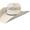 Dallas Hats Men's Natural Cattleman Byplay Band Bangora Straw Western Hat -Western Cowboy Equipment Store 2000360241 101 P1