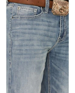 Rock & Roll Denim Men's Double Barrel Reflex Stretch Relaxed Bootcut Jeans -Western Cowboy Equipment Store 2000360317 400 P4