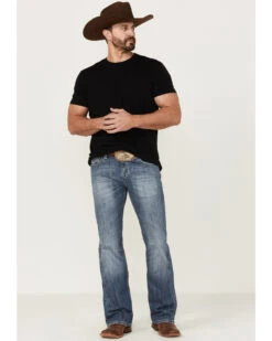 Rock & Roll Denim Men's Pistol Regular Bootcut Jeans -Western Cowboy Equipment Store 2000360318 400 P3