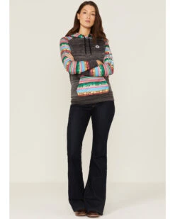 Hooey Women's Saldo Southwestern Space Dye Hoodie 7 Hooey Women's Saldo Southwestern Space Dye Hoodie -Western Cowboy Equipment Store 2000360946 022 P2