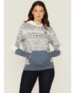 Hooey Women's Serape Cheyenne Floral Hoodie Sweatshirt