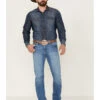 Cody James Men's Rambler Medium Wash Stretch Slim Straight Jeans -Western Cowboy Equipment Store 2000364869 414 P1