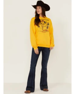 Paramount Network's Yellowstone Women's Yellowstone Lone Cowboy Mustard Graphic Hoodie 7 Paramount Network's Yellowstone Women's Yellowstone Lone Cowboy Mustard Graphic Hoodie -Western Cowboy Equipment Store 2000365391 702 P2