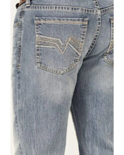 Cody James Men's Hacienda Medium Wash Stretch Slim Bootcut Jeans 9 Cody James Men's Hacienda Medium Wash Stretch Slim Bootcut Jeans -Western Cowboy Equipment Store 2000365432 414 P4