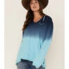 Kimes Ranch Women's Sante Fe Dip Dye Sweatshirt Hoodie -Western Cowboy Equipment Store 2000365880 410 P1
