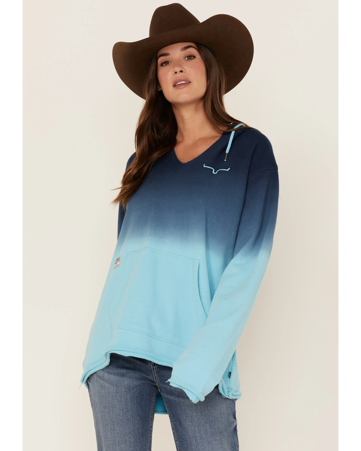 Kimes Ranch Women's Sante Fe Dip Dye Sweatshirt Hoodie 3 Kimes Ranch Women's Sante Fe Dip Dye Sweatshirt Hoodie