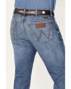Wrangler Retro Men's Ansley Stretch Slim Straight Jeans -Western Cowboy Equipment Store 2000366715 414 P4