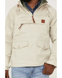 Kimes Ranch Men's Any-Day Sand 1/4 Zip Front Hooded Pullover -Western Cowboy Equipment Store 2000367382 295 P3