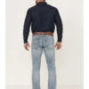Rock & Roll Denim Men's Hooey Light Vintage Wash Revolver Stretch Slim Straight Jeans 1 Rock & Roll Denim Men's Hooey Light Vintage Wash Revolver Stretch Slim Straight Jeans -Western Cowboy Equipment Store 2000367640 205 P1