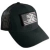 Howitzer Men's Circle Logo Flag Patch Mesh Back Trucker Cap -Western Cowboy Equipment Store 2000367706 001 P1