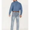 Rock & Roll Denim Men's Medium Wash Mid Rise Bootcut Jeans -Western Cowboy Equipment Store 2000368123 414 P1