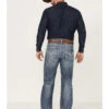 Rock & Roll Denim Men's Double Barrel Medium Wash Relaxed Straight Jeans 1 Rock & Roll Denim Men's Double Barrel Medium Wash Relaxed Straight Jeans -Western Cowboy Equipment Store 2000368870 414 P1