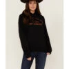 Goodie Two Sleeves Women's Don't Be All Hat & No Cowboy Black Graphic Hoodie 1 Goodie Two Sleeves Women's Don't Be All Hat & No Cowboy Black Graphic Hoodie -Western Cowboy Equipment Store 2000371377 001 P1