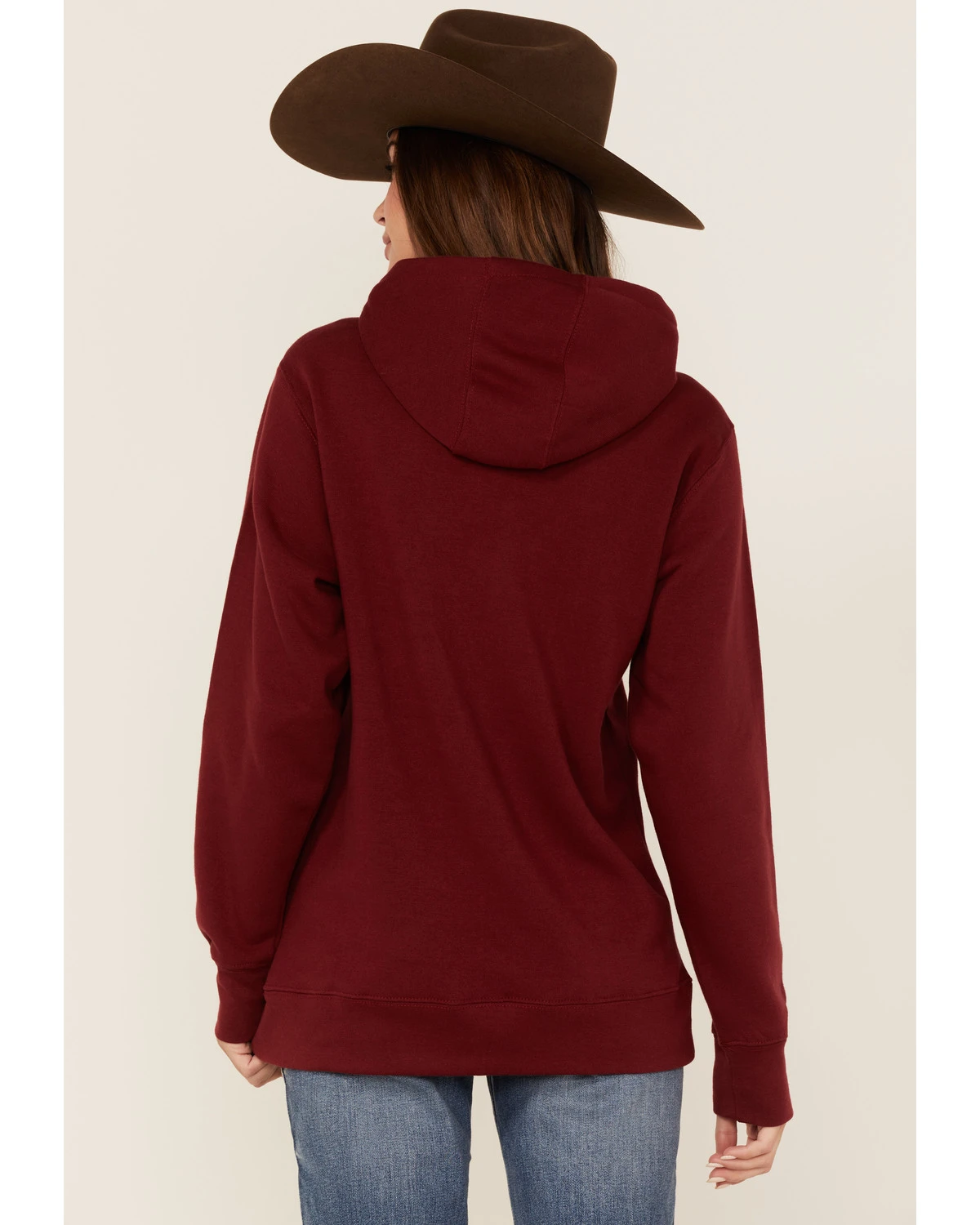 Ariat Women's R.E.A.L. Southwestern Beartooth Logo Graphic Hoodie 6 Ariat Women's R.E.A.L. Southwestern Beartooth Logo Graphic Hoodie - Image 4