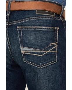 Ariat Men's M4 Ford Quentin Stretch Relaxed Bootcut Jeans -Western Cowboy Equipment Store 2000371980 400 P4