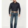Ariat Men's M4 Cayman Ramos Medium Wash Relaxed Boot Stretch Denim Jeans -Western Cowboy Equipment Store 2000371981 400 P1