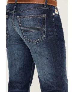 Cinch Men's Ian Medium Wash Slim Boot Performance Stretch Denim Jeans -Western Cowboy Equipment Store 2000373481 402 P3