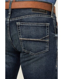 Ariat Men's M7 Drake Toro Dark Wash Slim Straight Jeans -Western Cowboy Equipment Store 2000373702 400 P4