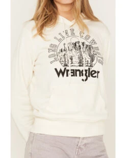 Wrangler Women's Long Live Cowboys Desert Graphic Hoodie 8 Wrangler Women's Long Live Cowboys Desert Graphic Hoodie -Western Cowboy Equipment Store 2000374071 103 P3