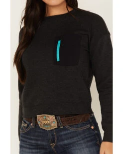 RANK 45 Women's Logo Sweatshirt -Western Cowboy Equipment Store 2000374965 001 P3