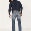 Rock & Roll Denim Men's Pistol Medium Vintage Wash Straight Jeans -Western Cowboy Equipment Store 2000375481 414 P1