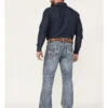 Rock & Roll Denim Men's Relaxed Fit Ladder Stitch Bootcut Jeans -Western Cowboy Equipment Store 2000375482 414 P1