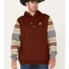 RANK 45 Men's Stripe Sleeve Logo Hooded Sweatshirt -Western Cowboy Equipment Store 2000375864 644 P1