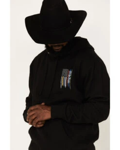 Howitzer Men's We Honor Patriotic Hooded Sweatshirt 7 Howitzer Men's We Honor Patriotic Hooded Sweatshirt -Western Cowboy Equipment Store 2000377271 001 P2