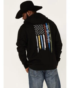 Howitzer Men's We Honor Patriotic Hooded Sweatshirt 8 Howitzer Men's We Honor Patriotic Hooded Sweatshirt -Western Cowboy Equipment Store 2000377271 001 P3